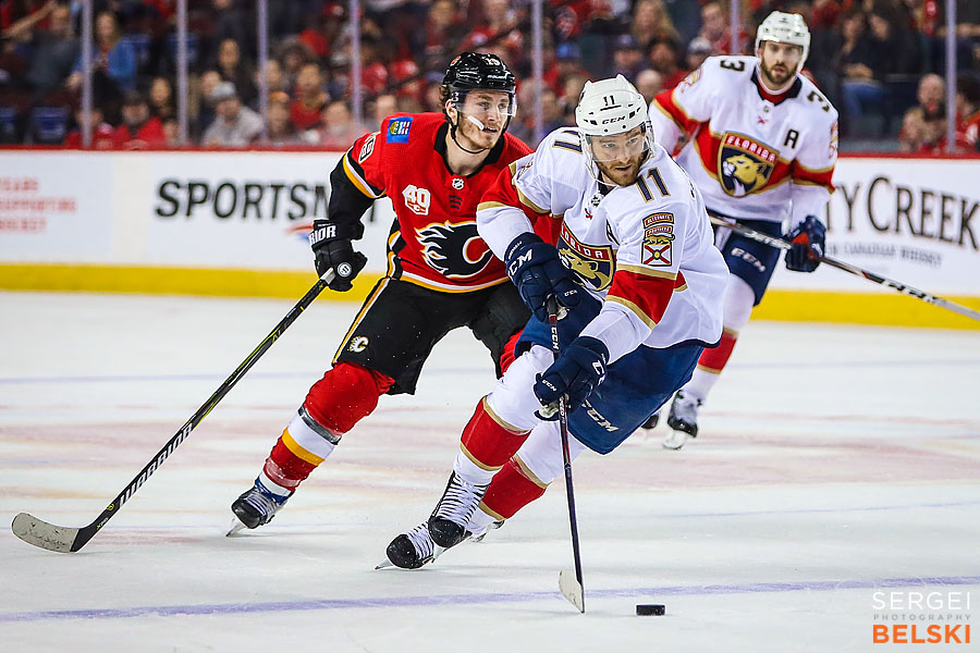 nhl hockey calgary sports photographer sergei belski photo