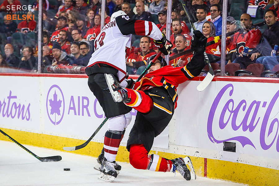nhl hockey calgary sports photographer sergei belski photo
