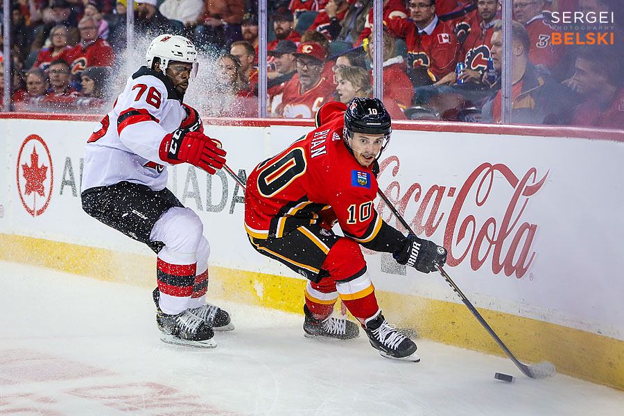 nhl hockey calgary sports photographer sergei belski photo