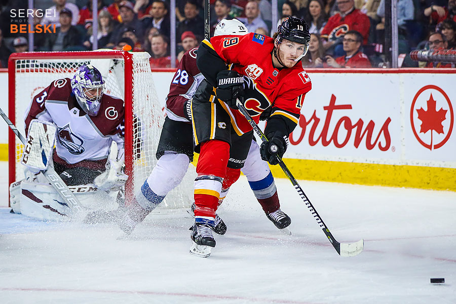 nhl hockey calgary sports photographer sergei belski photo