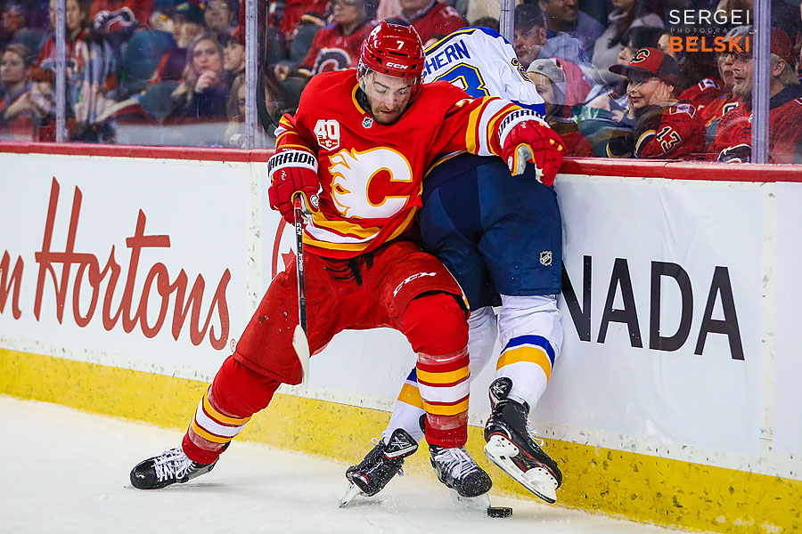 nhl hockey calgary sports photographer sergei belski photo