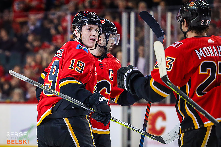 nhl hockey calgary sports photographer sergei belski photo