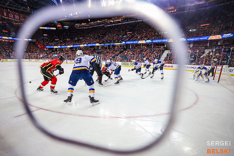 nhl hockey calgary sports photographer sergei belski photo