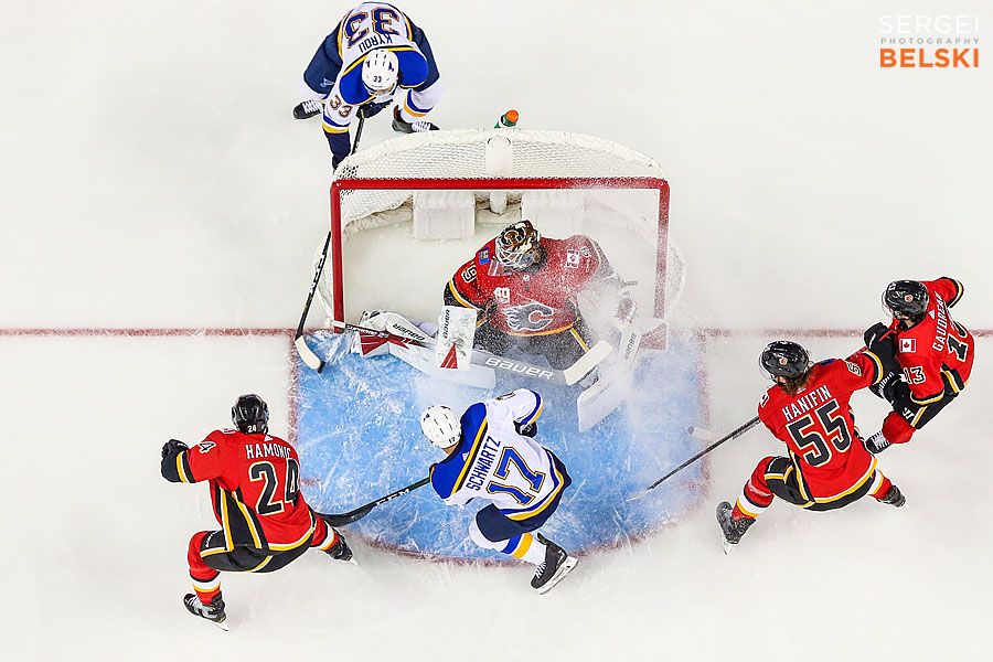 nhl hockey calgary sports photographer sergei belski photo