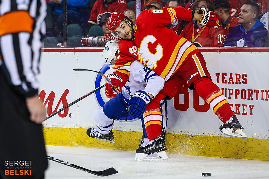 nhl hockey calgary sports photographer sergei belski photo