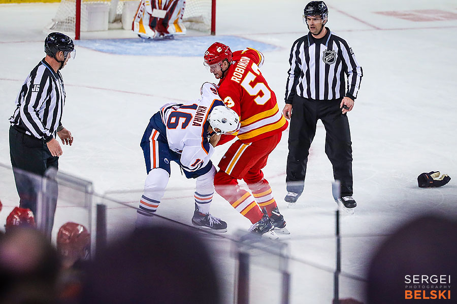 nhl hockey calgary sports photographer sergei belski photo