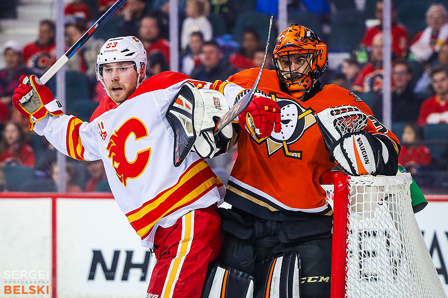 nhl hockey calgary sports photographer sergei belski photo