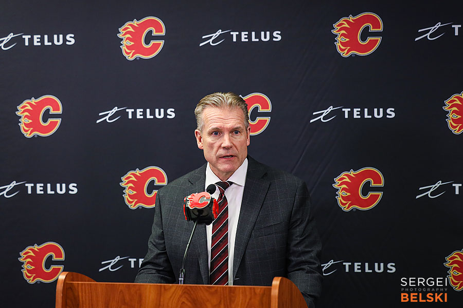 nhl hockey calgary sports photographer sergei belski photo