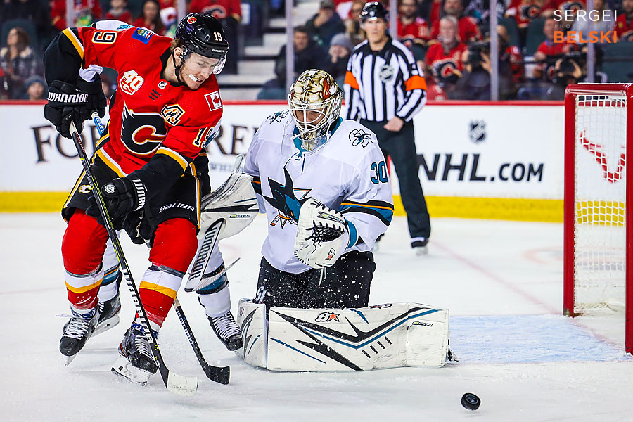 nhl hockey calgary sports photographer sergei belski photo