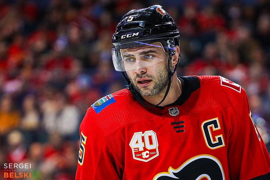 nhl hockey calgary sports photographer sergei belski photo