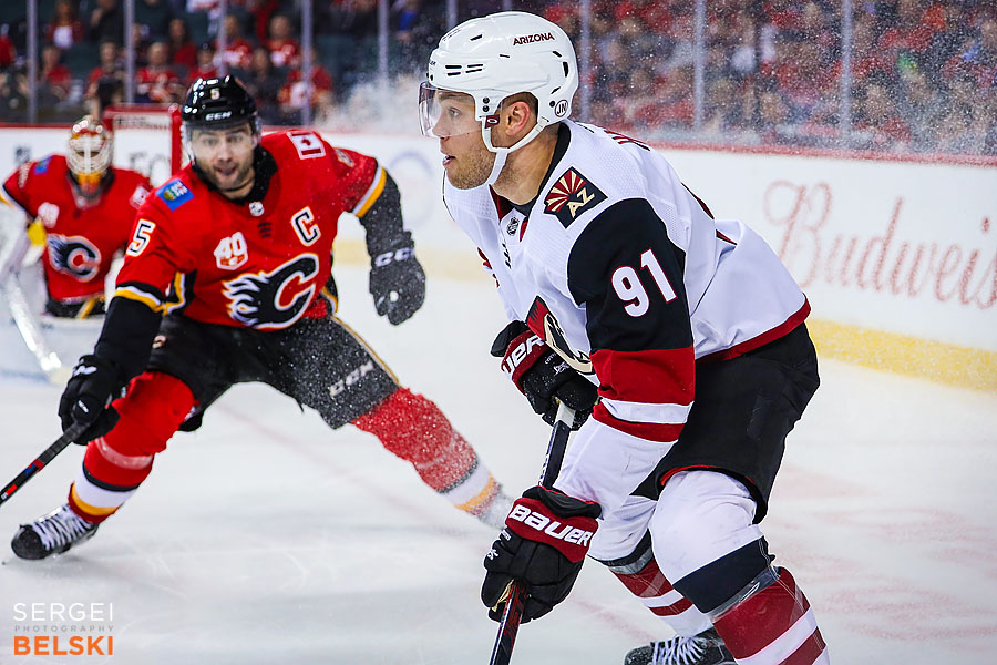 nhl hockey calgary sports photographer sergei belski photo