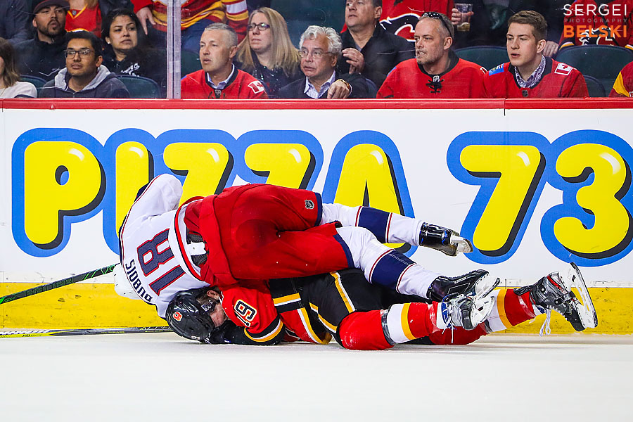 nhl hockey calgary sports photographer sergei belski photo
