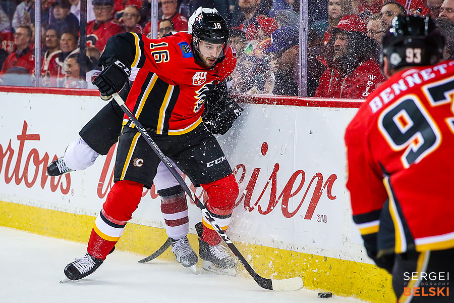 nhl hockey calgary sports photographer sergei belski photo