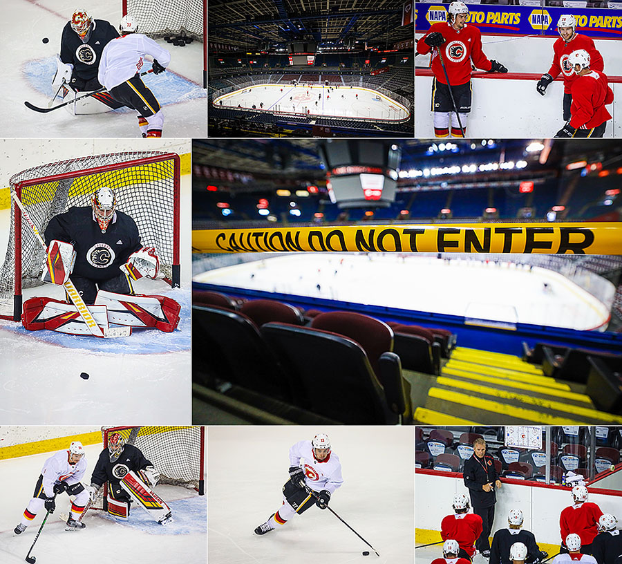 nhl hockey calgary sports photographer sergei belski photo