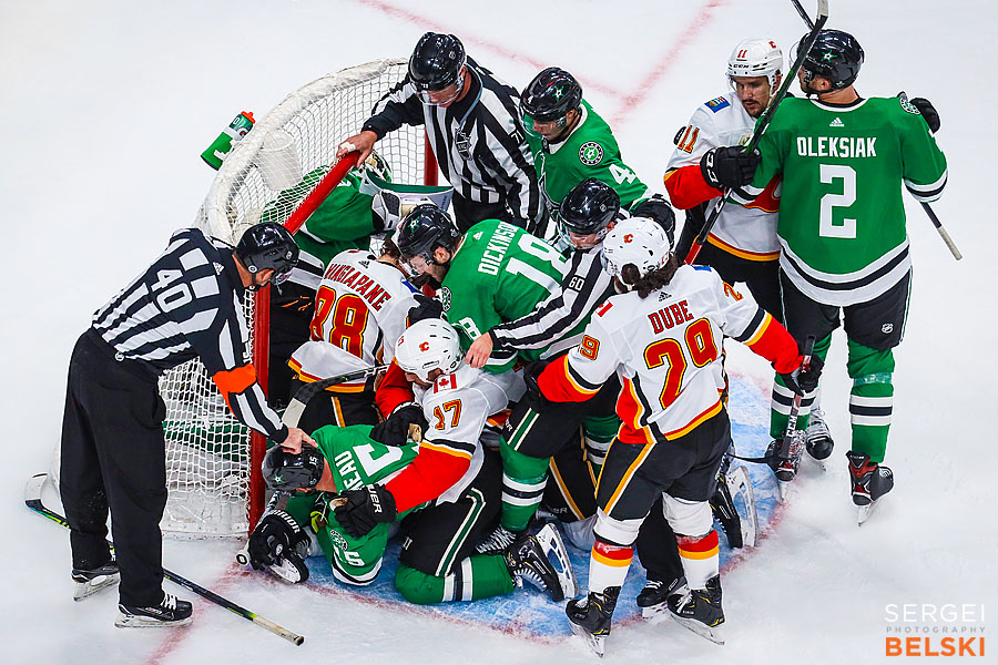 nhl hockey calgary sports photographer sergei belski photo