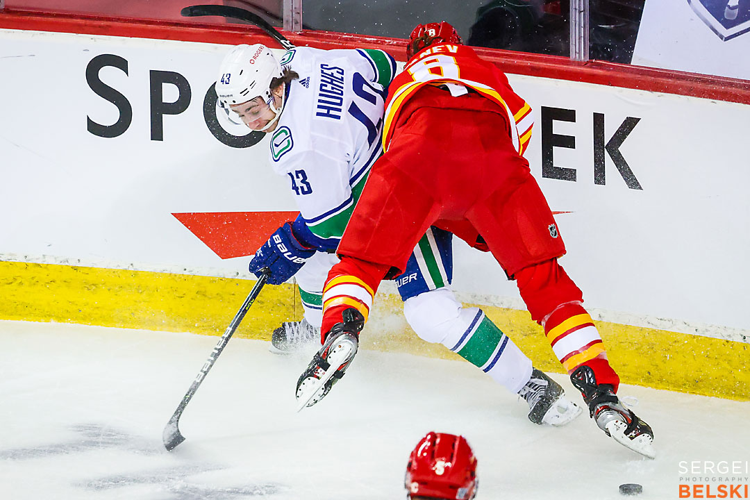 nhl hockey calgary sports photographer sergei belski photo