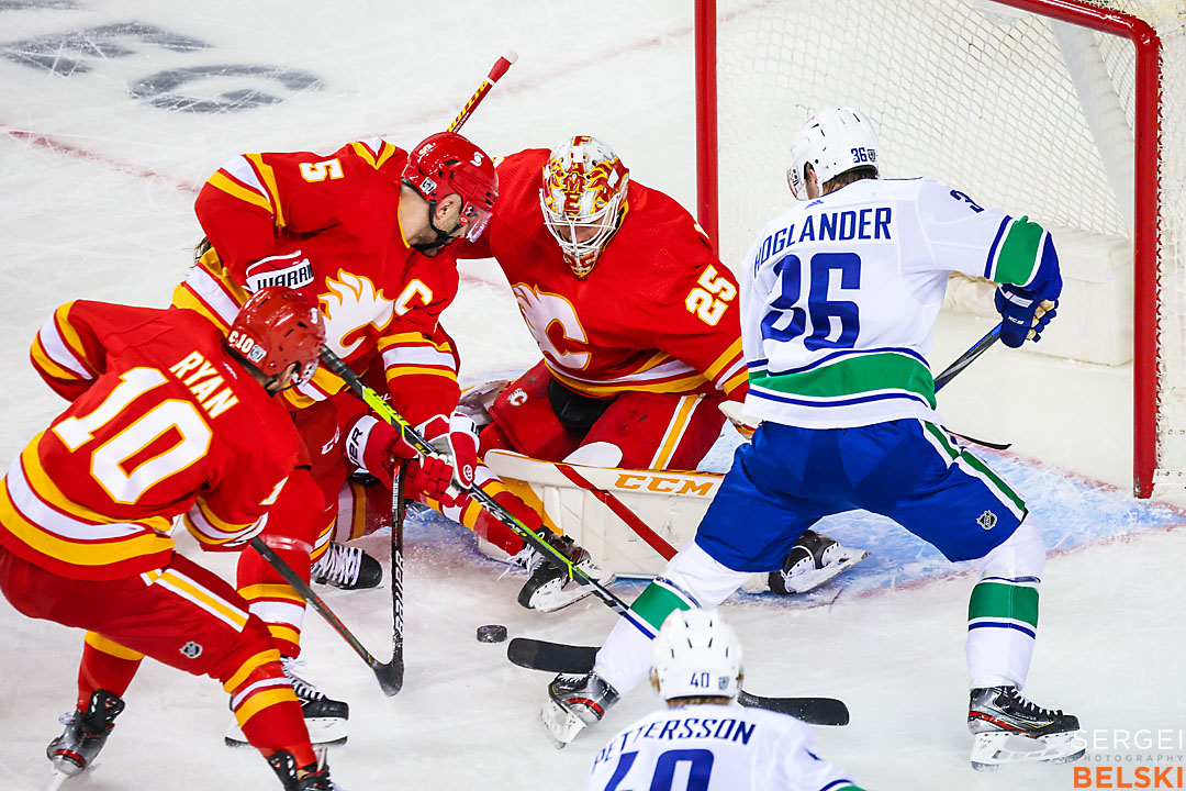 nhl hockey calgary sports photographer sergei belski photo