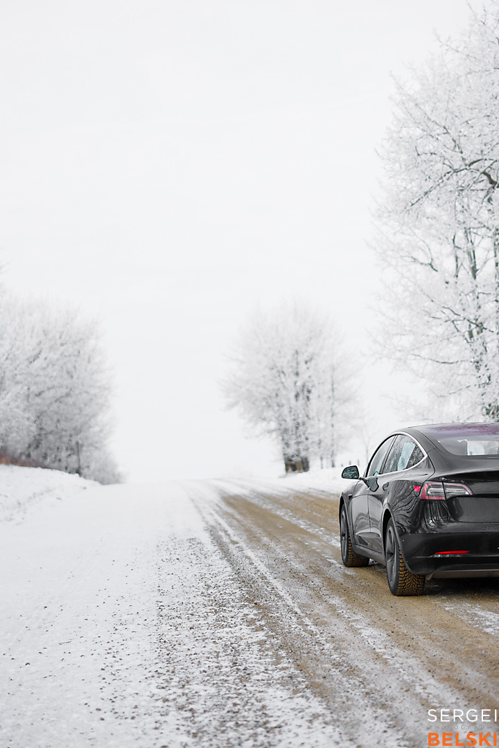 my tesla adventures calgary automotive photographer sergei belski photo
