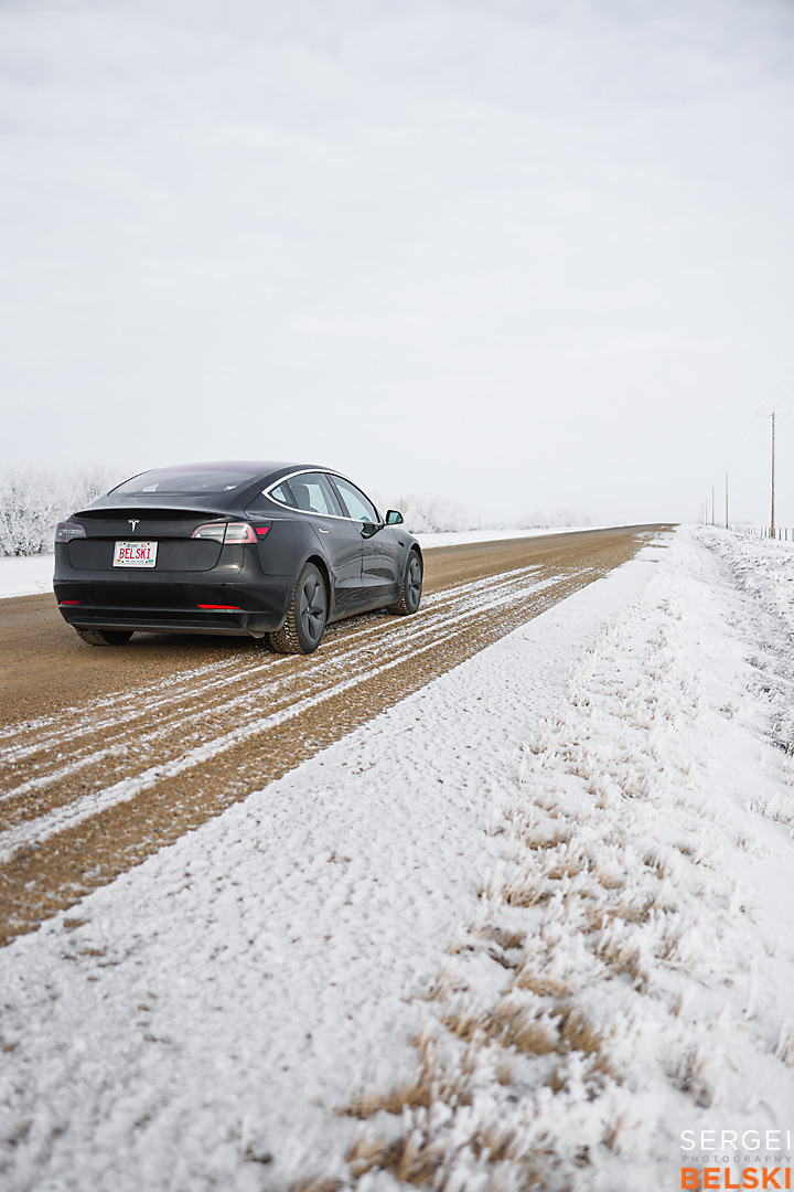 my tesla adventures calgary automotive photographer sergei belski photo
