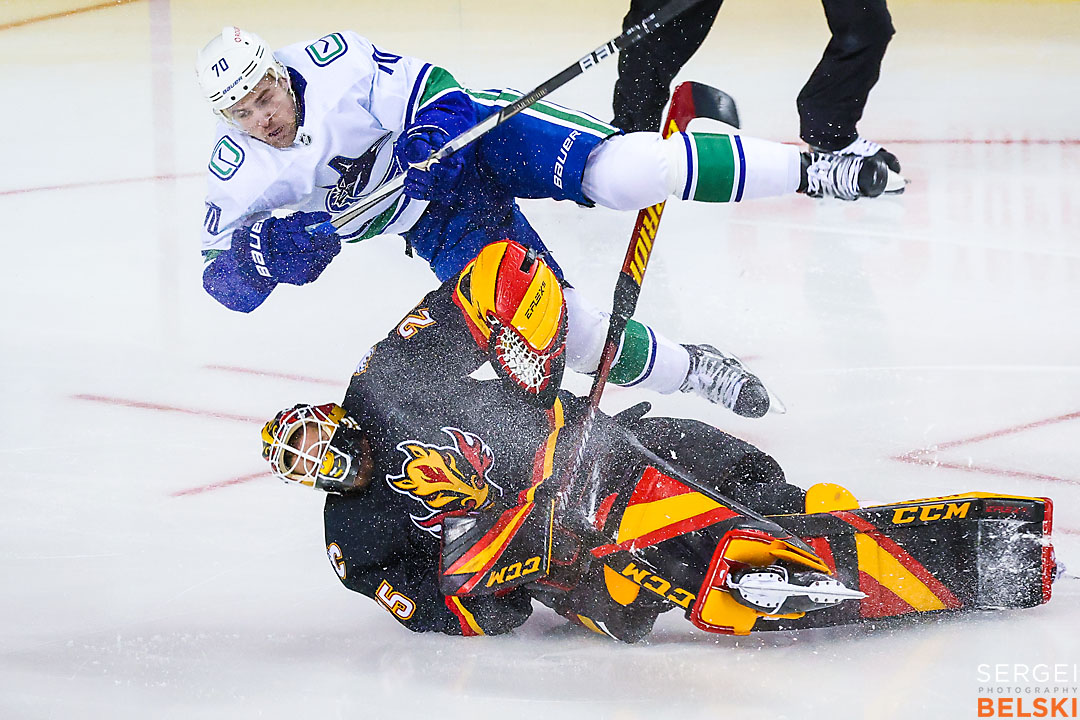 nhl hockey calgary sports photographer sergei belski photo