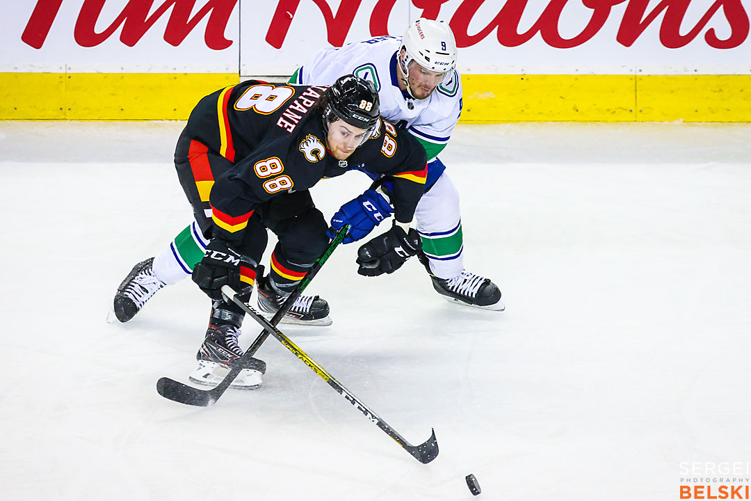 nhl hockey calgary sports photographer sergei belski photo