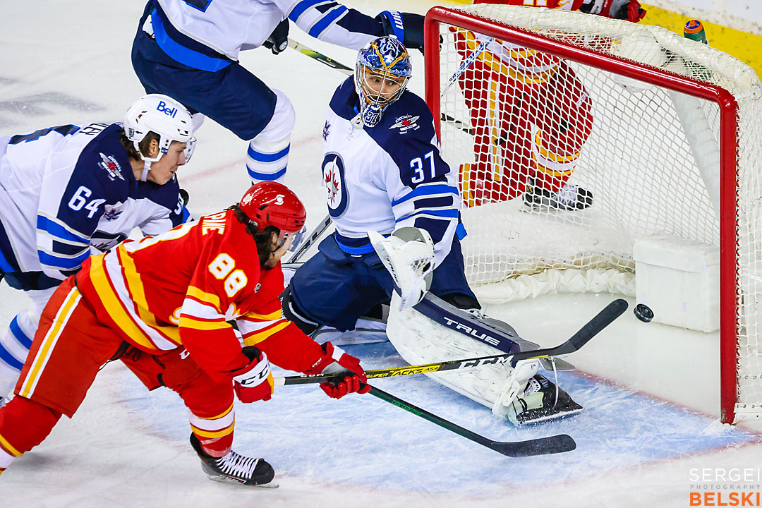 nhl hockey calgary sports photographer sergei belski photo