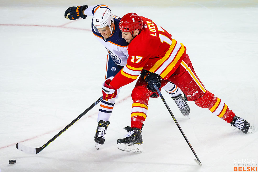 nhl hockey calgary sports photographer sergei belski photo