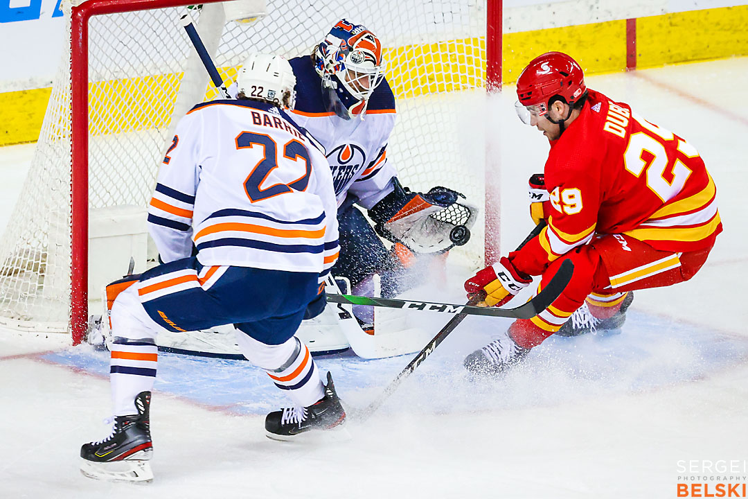 nhl hockey calgary sports photographer sergei belski photo