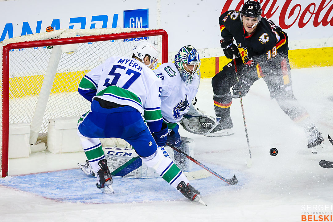 nhl hockey calgary sports photographer sergei belski photo