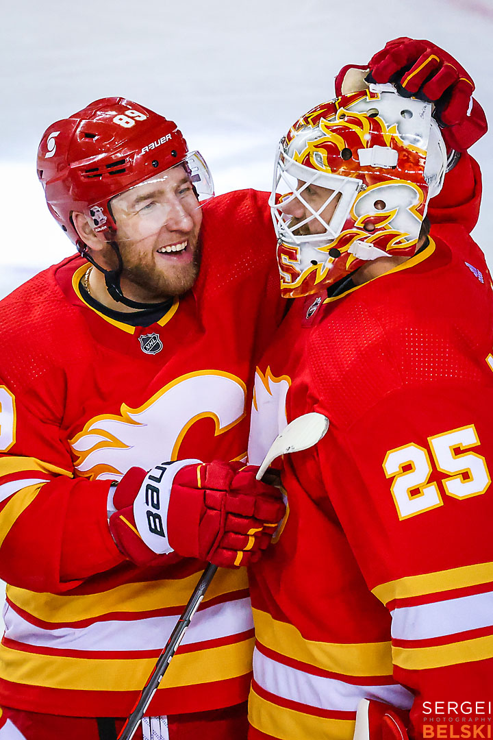 nhl hockey calgary sports photographer sergei belski photo