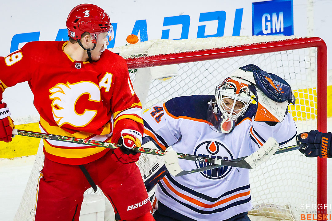 nhl hockey calgary sports photographer sergei belski photo