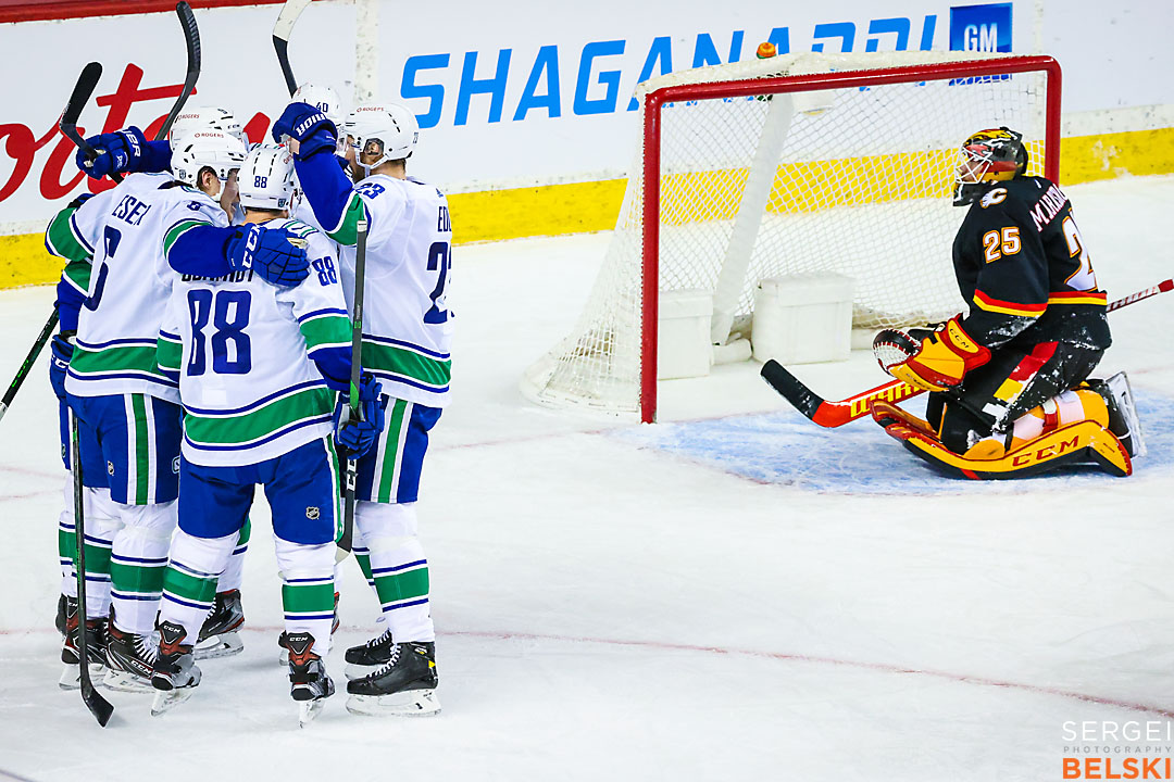 nhl hockey calgary sports photographer sergei belski photo