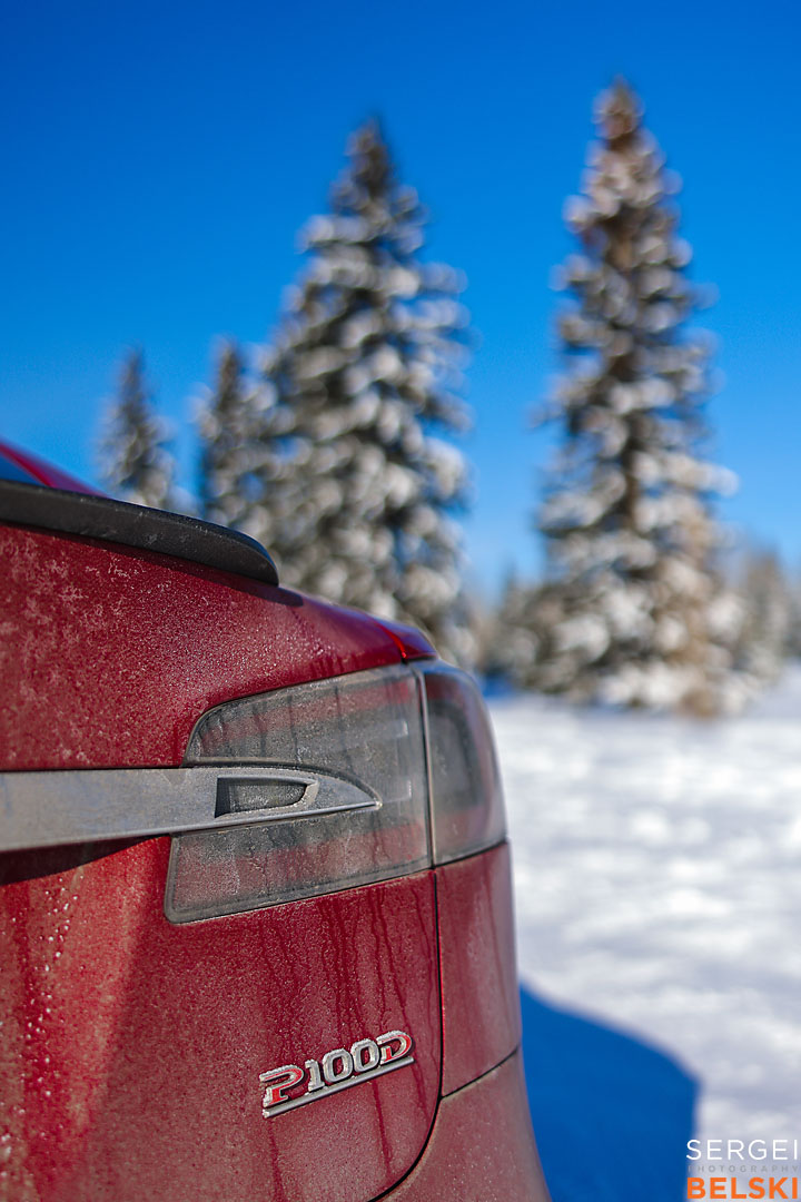 my tesla adventures calgary automotive photographer sergei belski photo