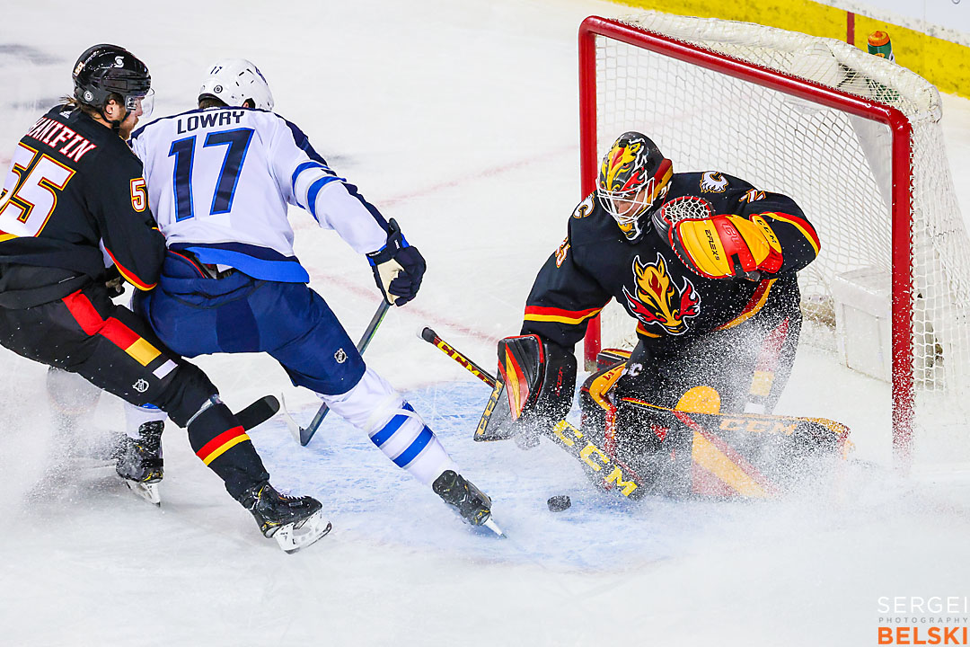 nhl hockey calgary sports photographer sergei belski photo