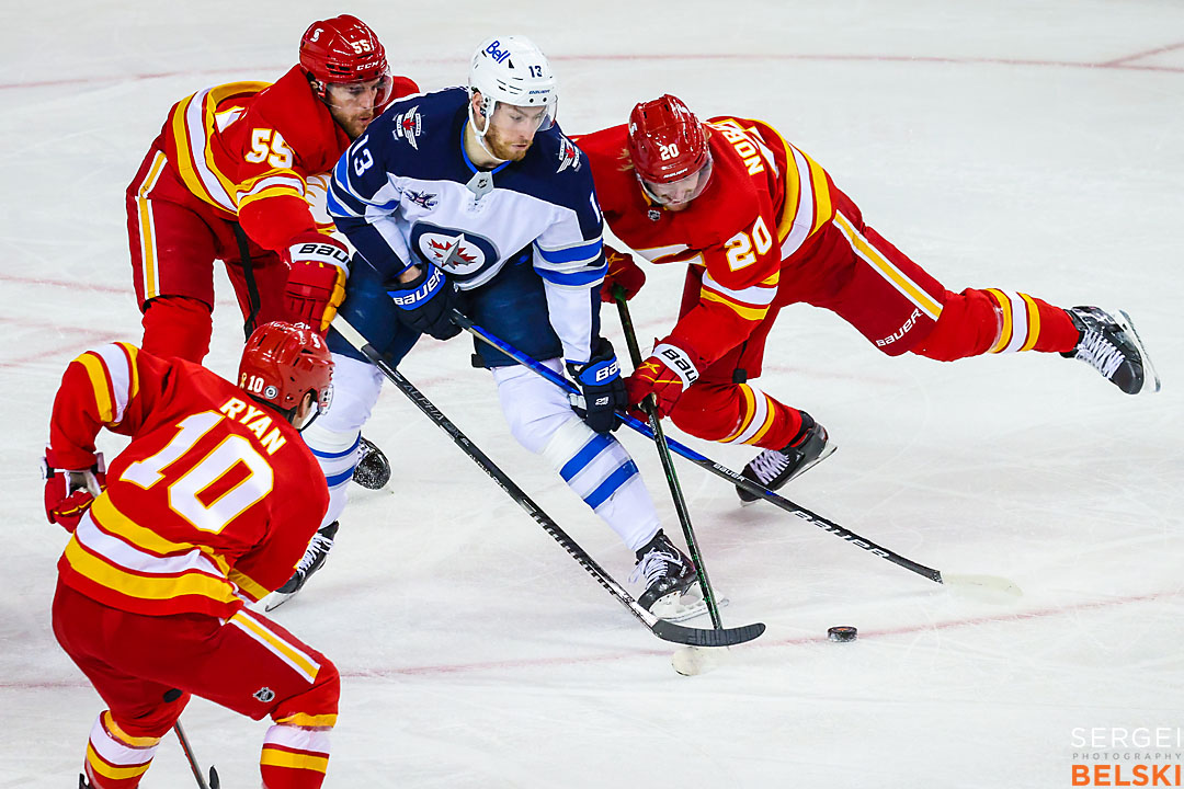 nhl hockey calgary sports photographer sergei belski photo