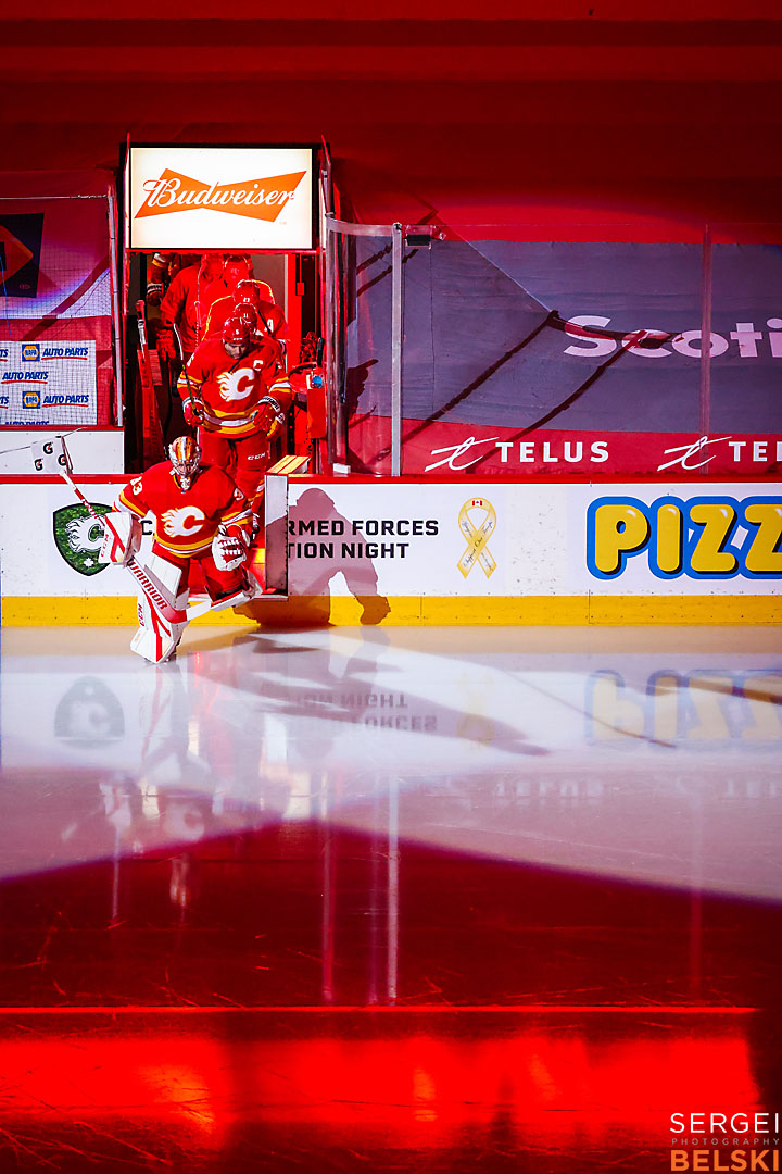 nhl hockey calgary sports photographer sergei belski photo