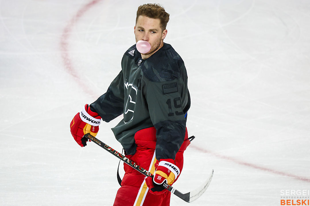 nhl hockey calgary sports photographer sergei belski photo