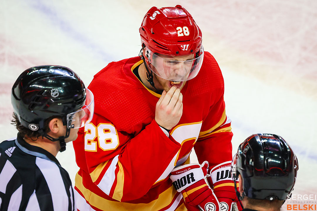 nhl hockey calgary sports photographer sergei belski photo