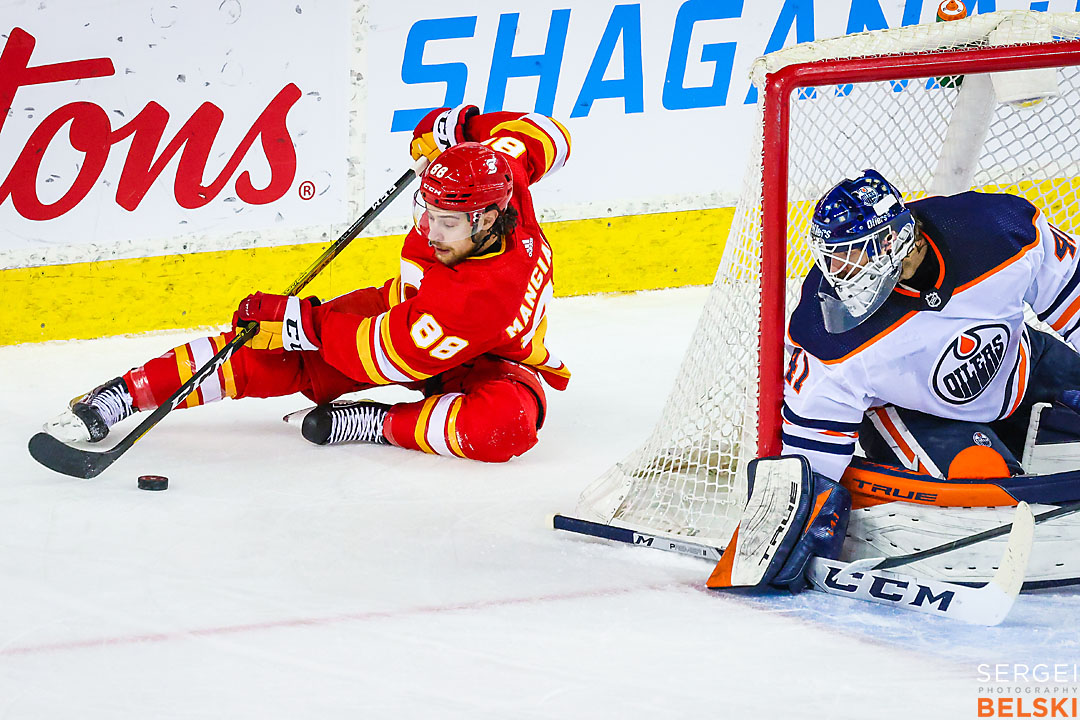 nhl hockey calgary sports photographer sergei belski photo
