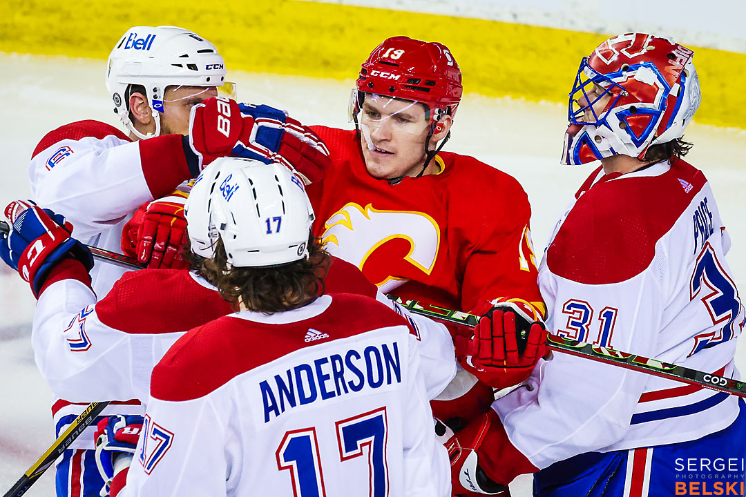nhl hockey calgary sports photographer sergei belski photo