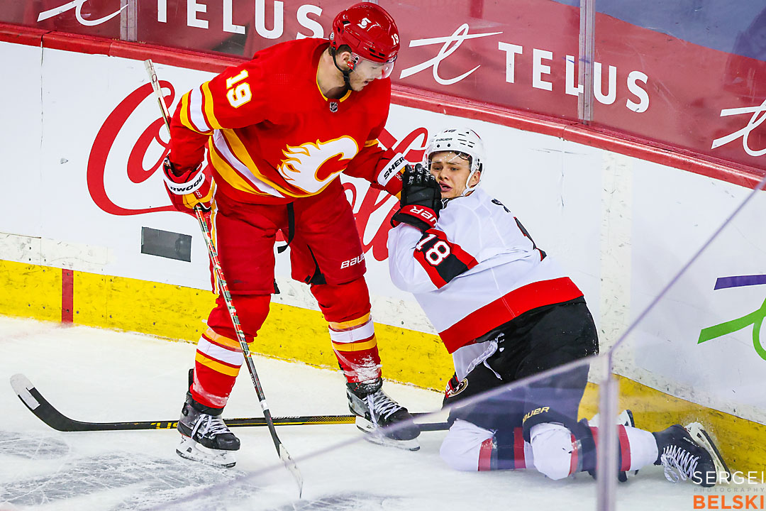 nhl hockey calgary sports photographer sergei belski photo