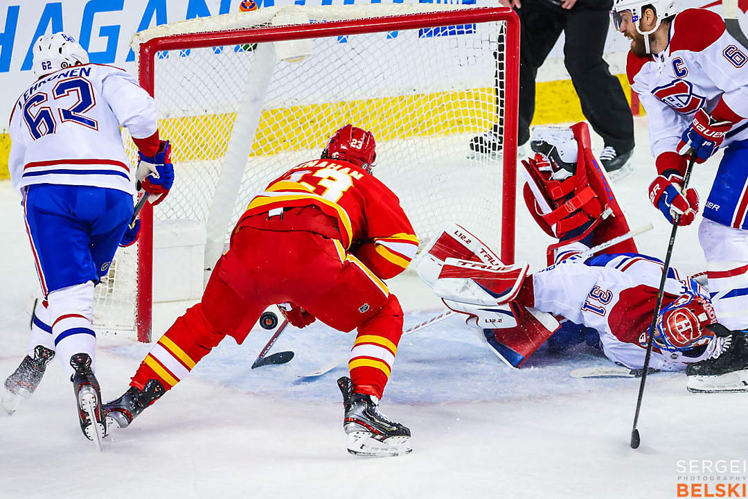 nhl hockey calgary sports photographer sergei belski photo