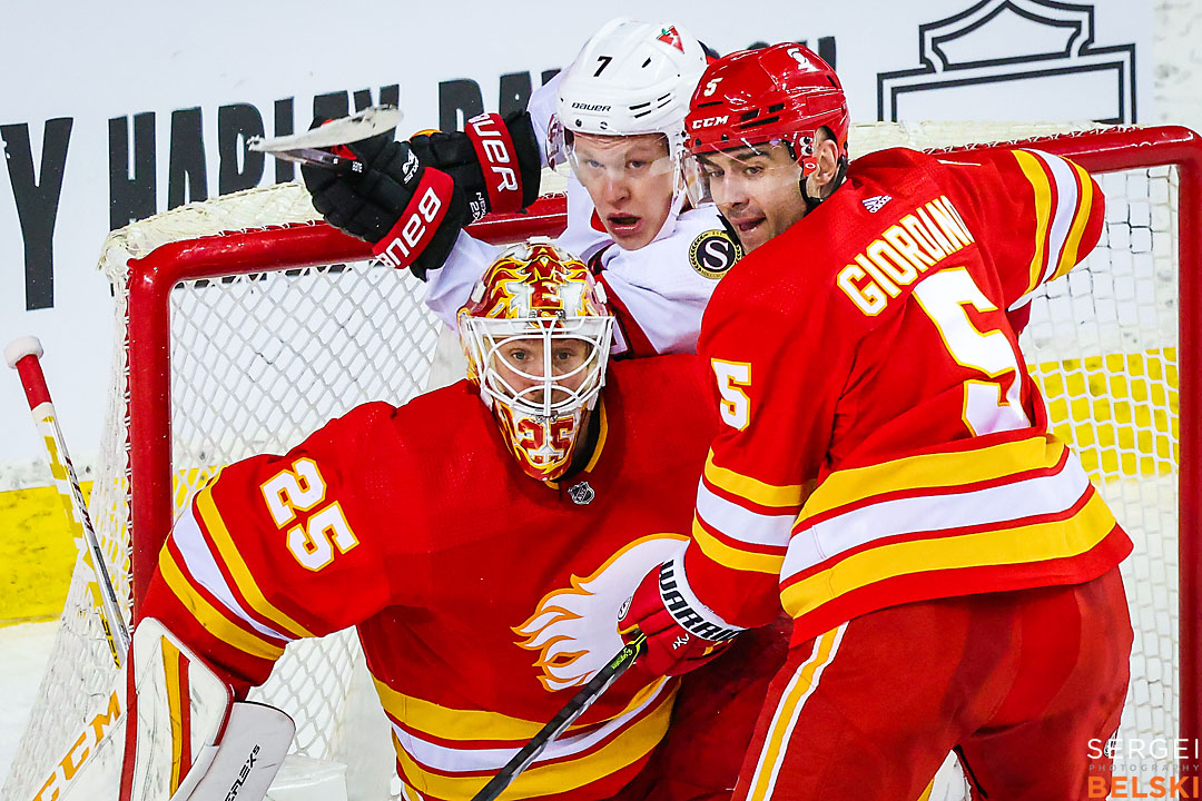 nhl hockey calgary sports photographer sergei belski photo