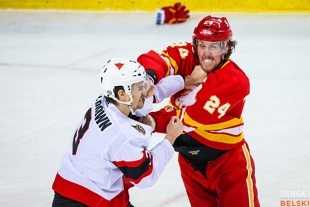 nhl hockey calgary sports photographer sergei belski photo
