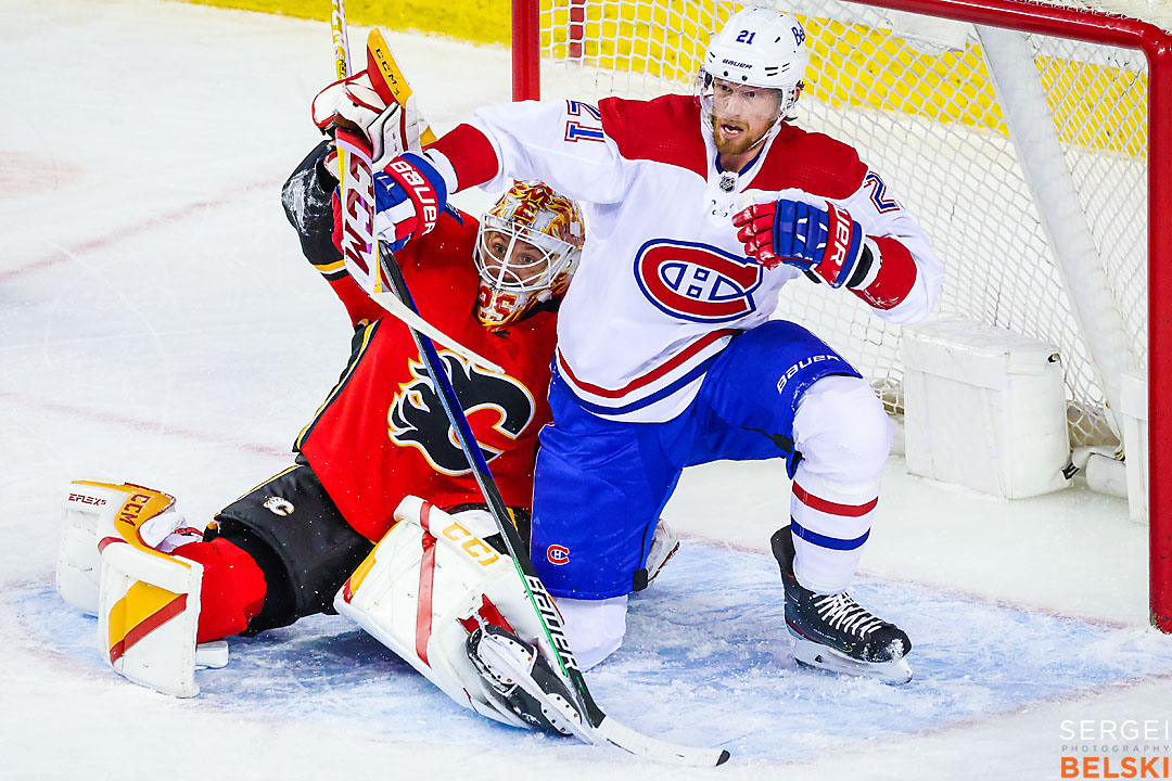 nhl hockey calgary sports photographer sergei belski photo