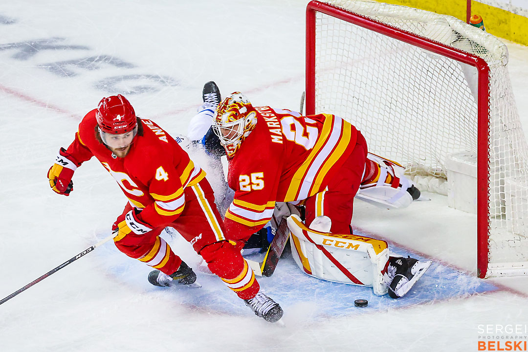 nhl hockey calgary sports photographer sergei belski photo