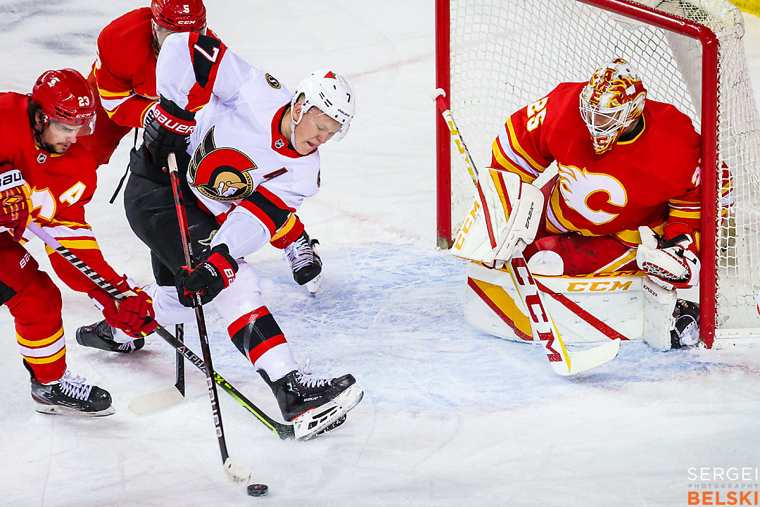 nhl hockey calgary sports photographer sergei belski photo