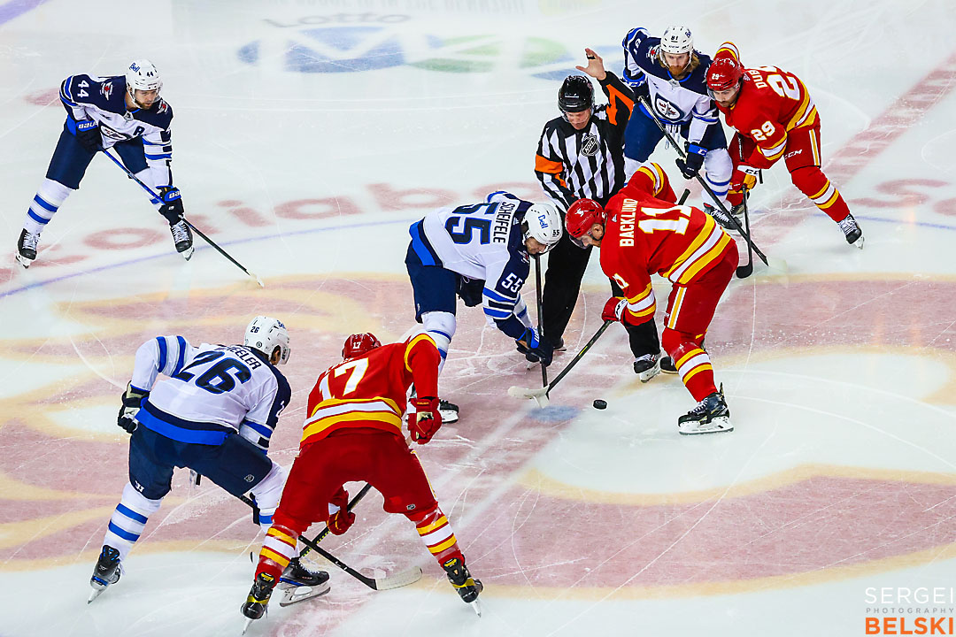 nhl hockey calgary sports photographer sergei belski photo