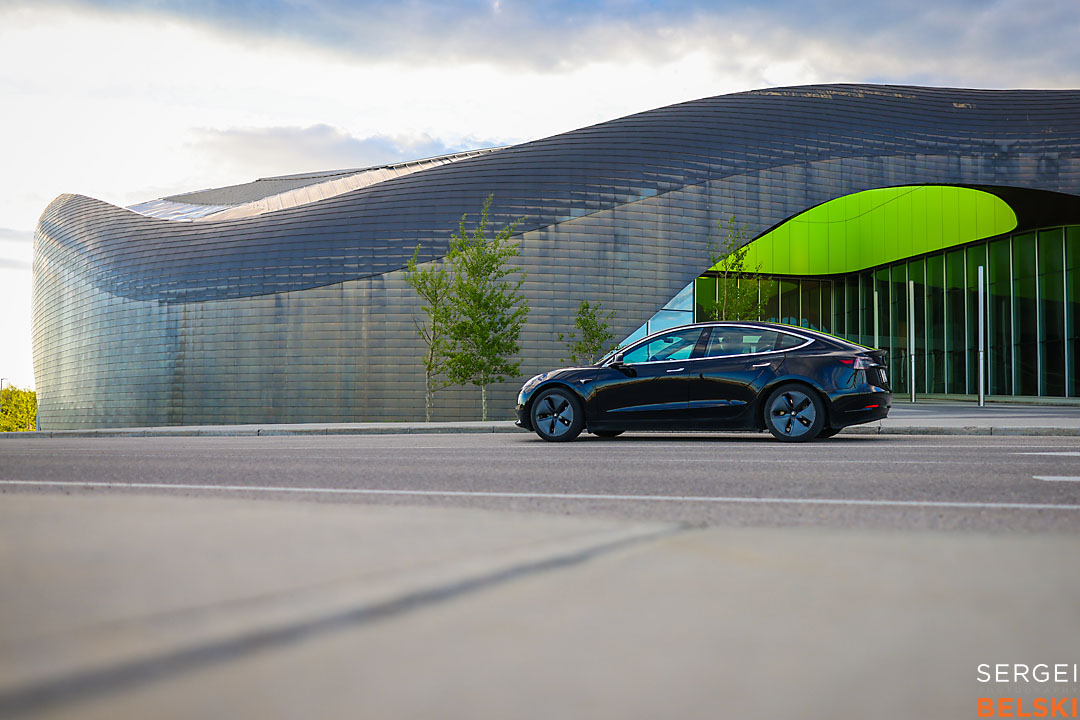 my tesla adventures calgary automotive photographer sergei belski photo