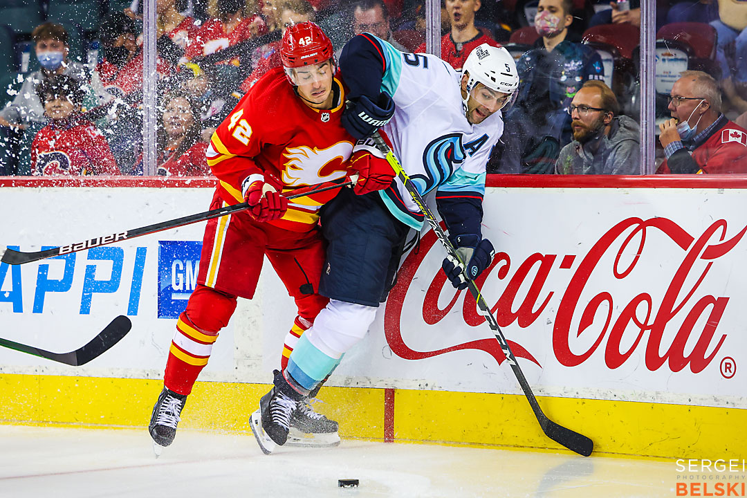 nhl hockey calgary sports photographer sergei belski photo